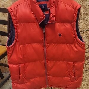 Polo Ralph Lauren Red Puffer Vest